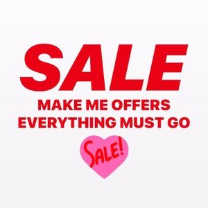 MAKE ME OFFERS! Most items marked down 10%